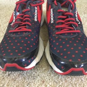 brooks patriotic sneakers